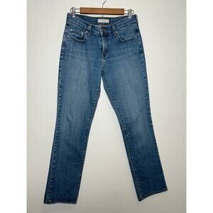 Levi's Straight Leg 505 Blue Jeans Size 6 Long